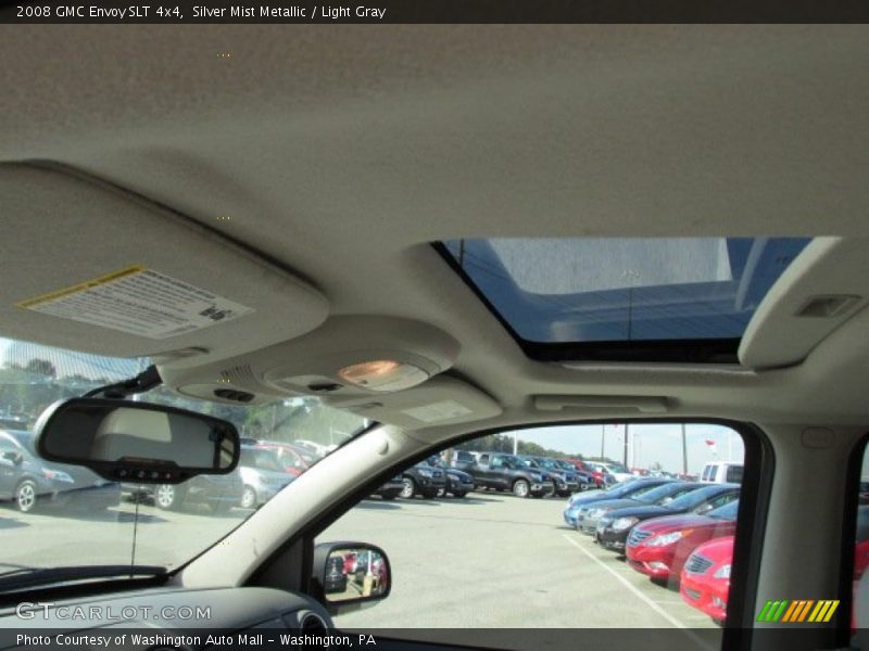 Silver Mist Metallic / Light Gray 2008 GMC Envoy SLT 4x4