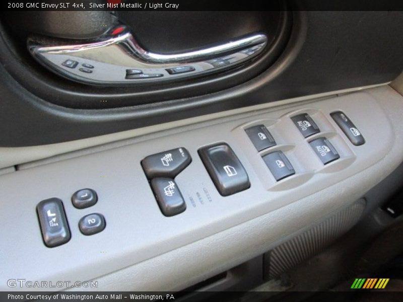 Silver Mist Metallic / Light Gray 2008 GMC Envoy SLT 4x4