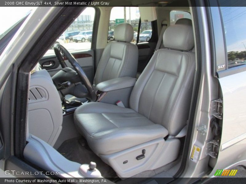 Silver Mist Metallic / Light Gray 2008 GMC Envoy SLT 4x4