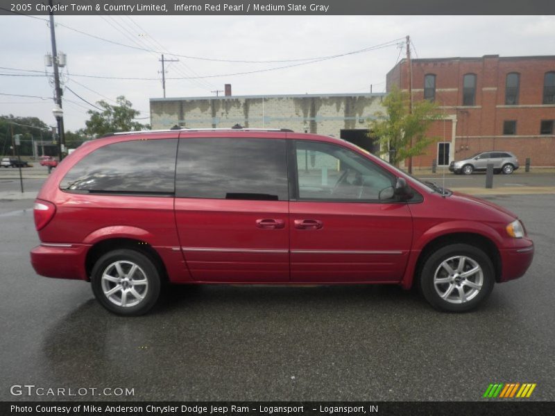  2005 Town & Country Limited Inferno Red Pearl