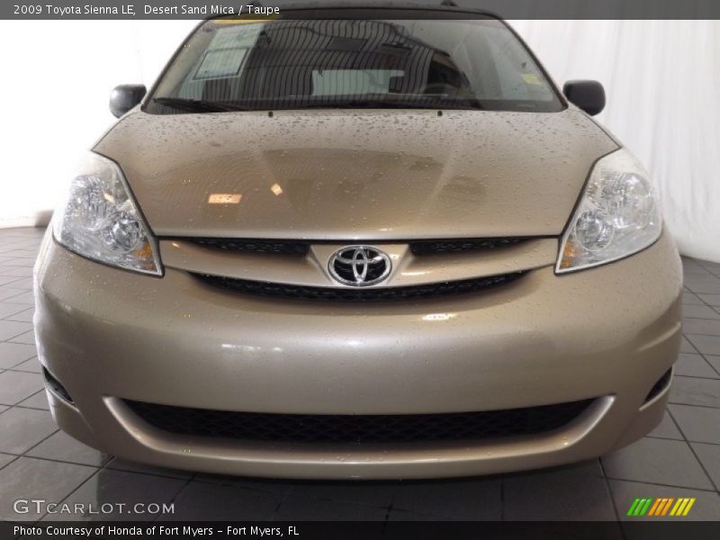 Desert Sand Mica / Taupe 2009 Toyota Sienna LE