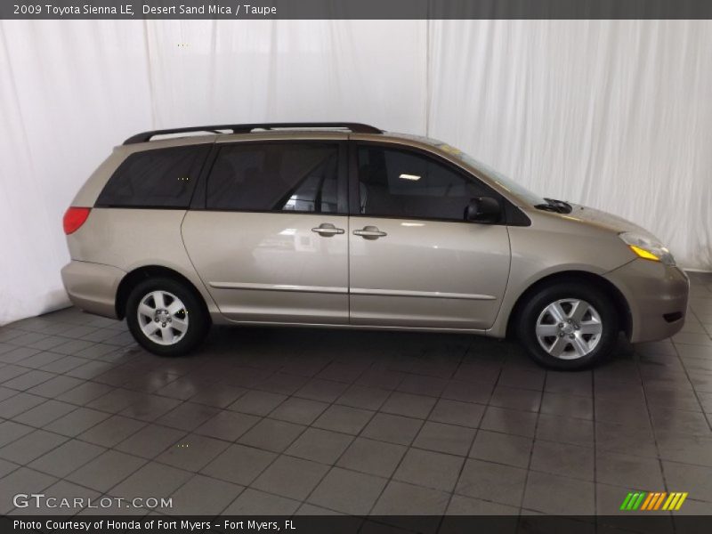 Desert Sand Mica / Taupe 2009 Toyota Sienna LE