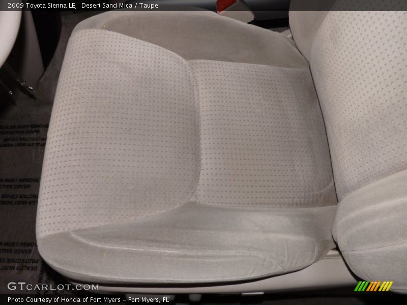Desert Sand Mica / Taupe 2009 Toyota Sienna LE
