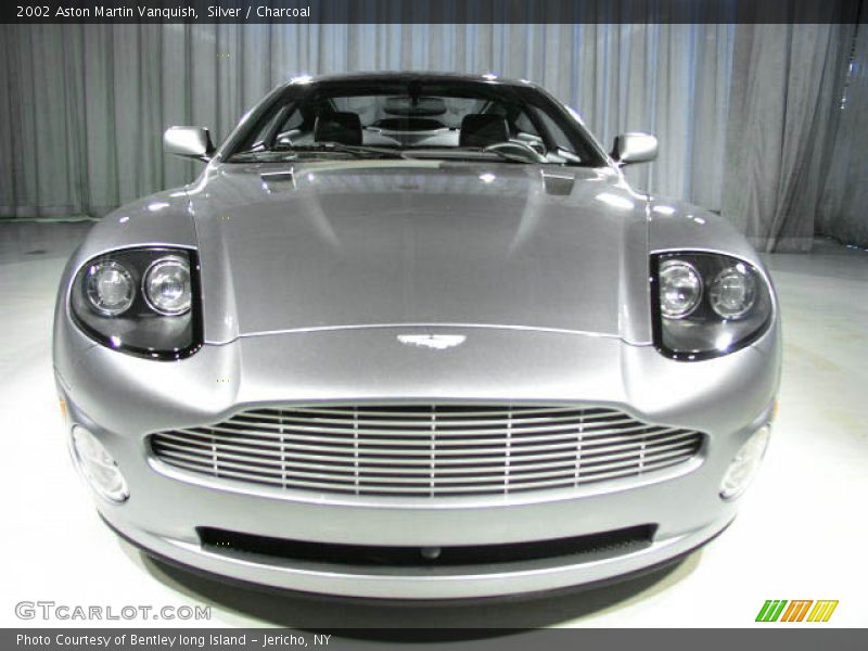 Silver / Charcoal 2002 Aston Martin Vanquish