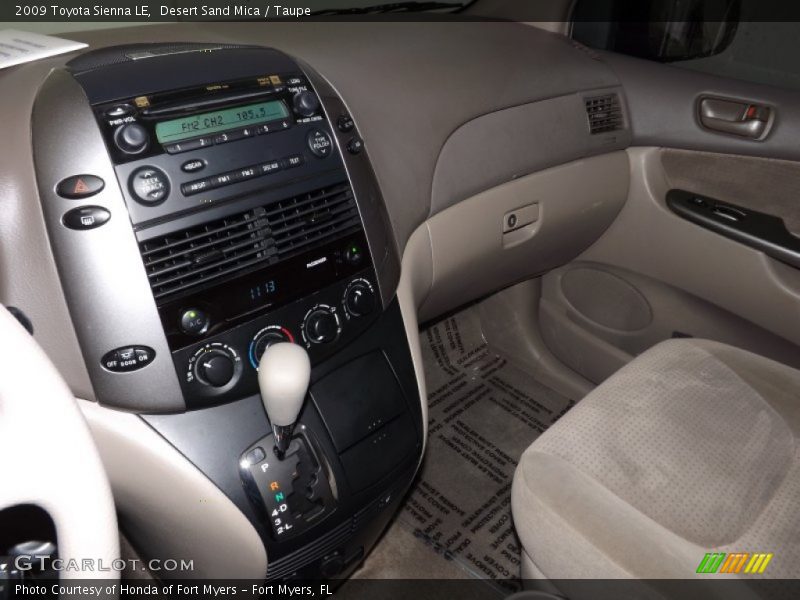 Desert Sand Mica / Taupe 2009 Toyota Sienna LE