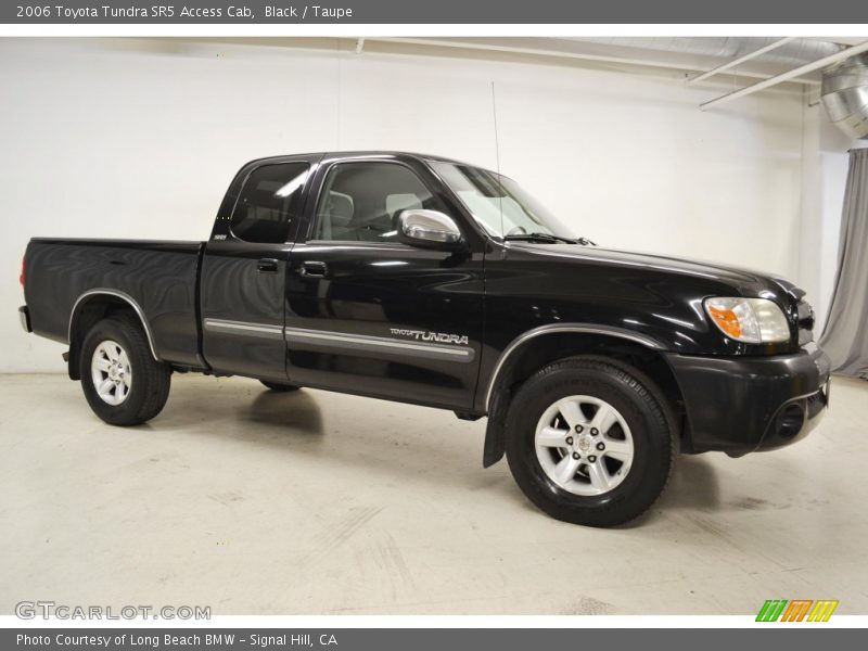Black / Taupe 2006 Toyota Tundra SR5 Access Cab