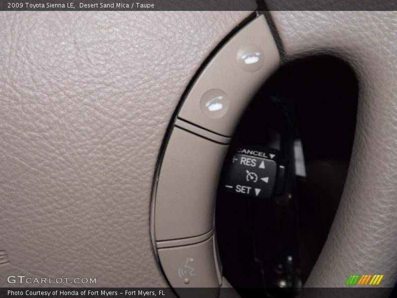 Desert Sand Mica / Taupe 2009 Toyota Sienna LE