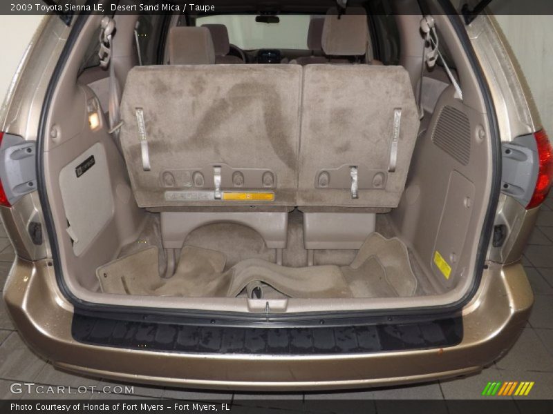 Desert Sand Mica / Taupe 2009 Toyota Sienna LE