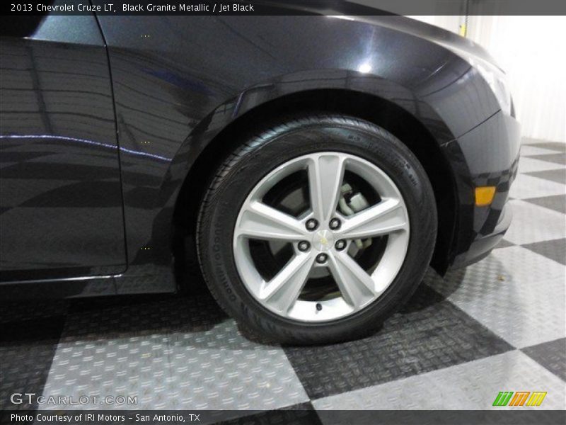Black Granite Metallic / Jet Black 2013 Chevrolet Cruze LT