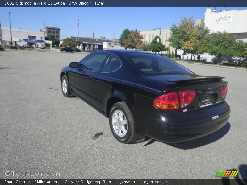 Onyx Black / Pewter 2002 Oldsmobile Alero GL Coupe