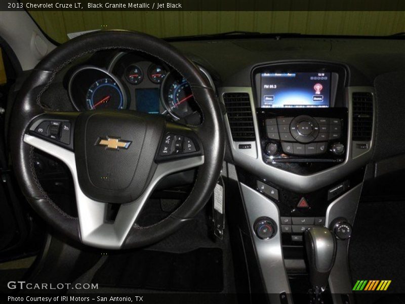 Black Granite Metallic / Jet Black 2013 Chevrolet Cruze LT