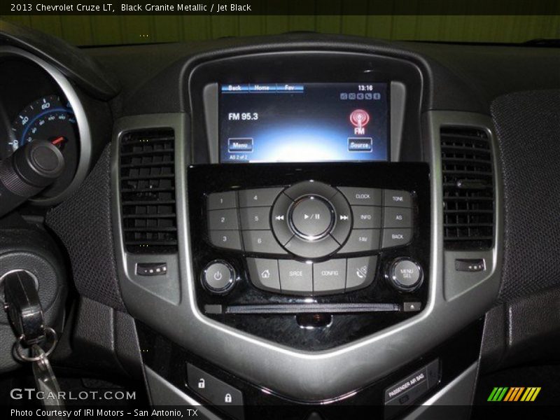 Black Granite Metallic / Jet Black 2013 Chevrolet Cruze LT