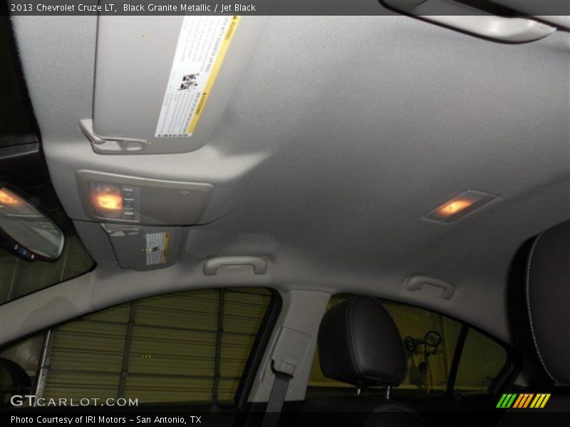 Black Granite Metallic / Jet Black 2013 Chevrolet Cruze LT