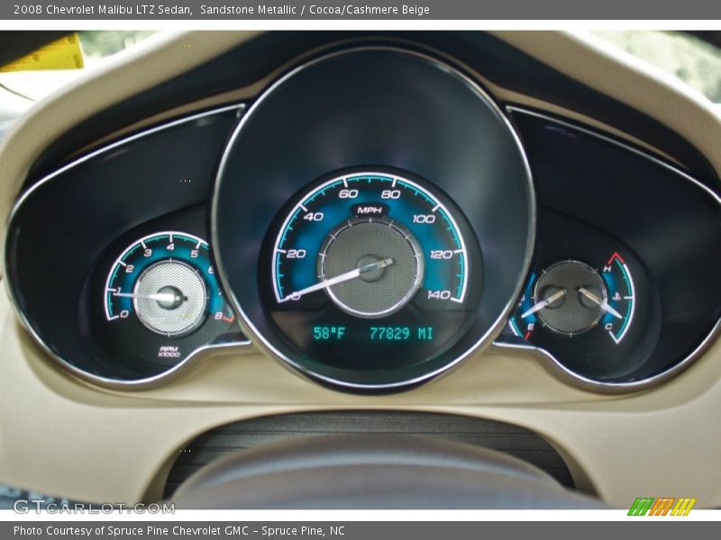  2008 Malibu LTZ Sedan LTZ Sedan Gauges