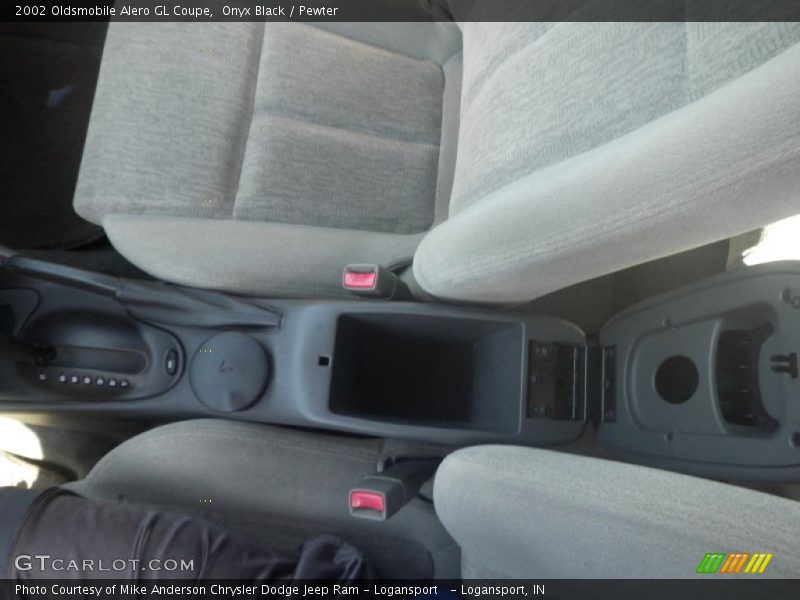 Onyx Black / Pewter 2002 Oldsmobile Alero GL Coupe