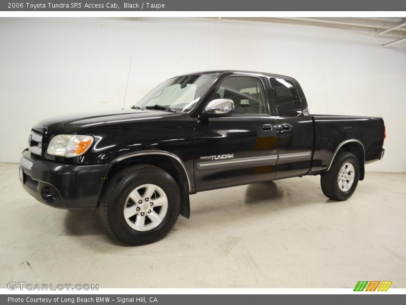 Black / Taupe 2006 Toyota Tundra SR5 Access Cab
