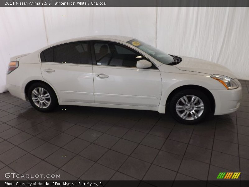 Winter Frost White / Charcoal 2011 Nissan Altima 2.5 S