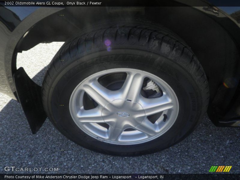 Onyx Black / Pewter 2002 Oldsmobile Alero GL Coupe
