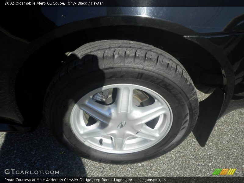Onyx Black / Pewter 2002 Oldsmobile Alero GL Coupe