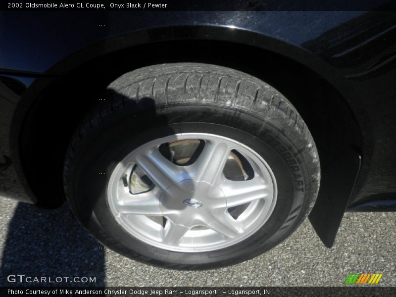 Onyx Black / Pewter 2002 Oldsmobile Alero GL Coupe