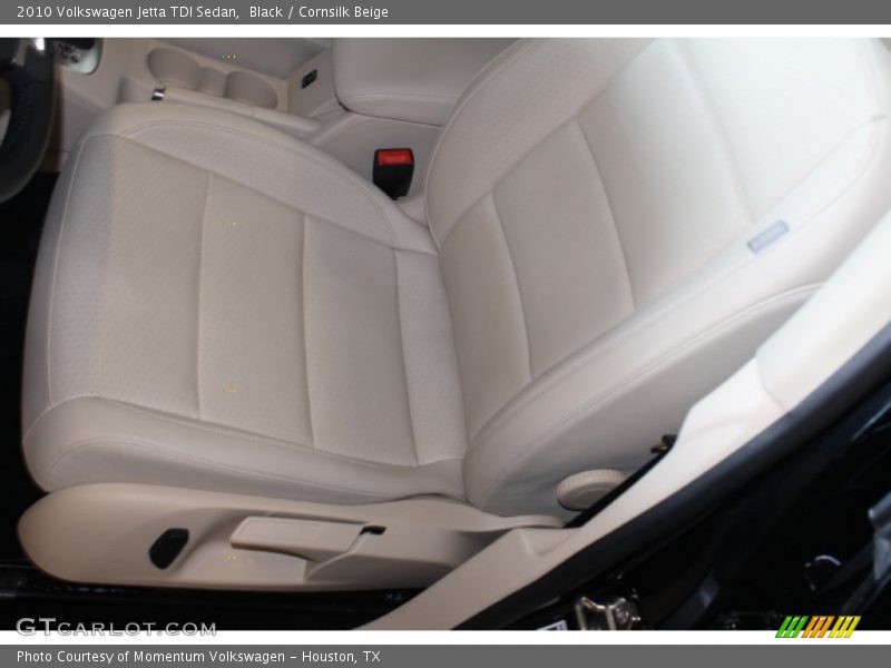 Black / Cornsilk Beige 2010 Volkswagen Jetta TDI Sedan