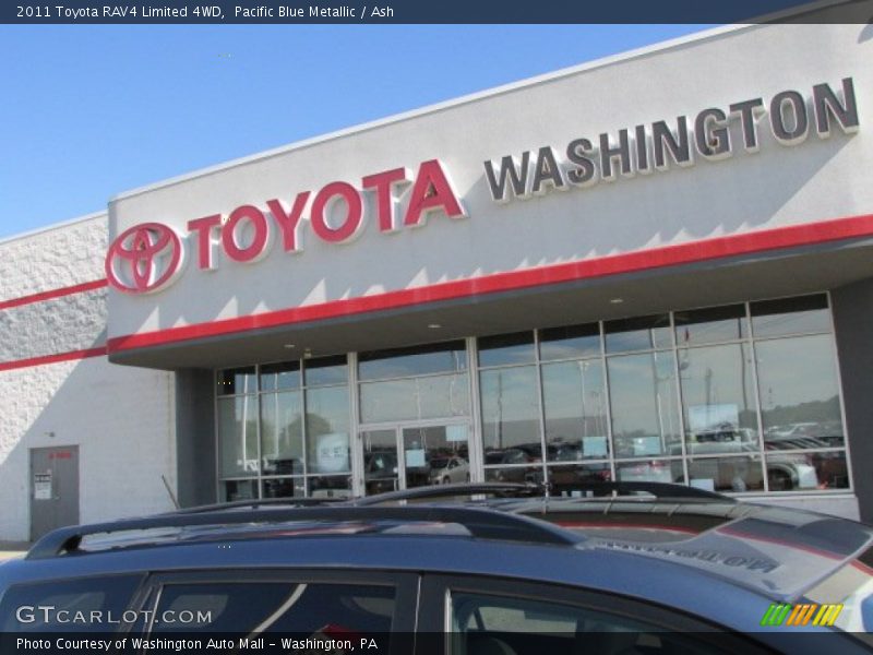 Pacific Blue Metallic / Ash 2011 Toyota RAV4 Limited 4WD