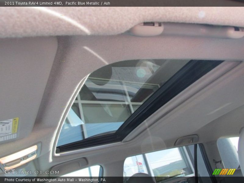 Pacific Blue Metallic / Ash 2011 Toyota RAV4 Limited 4WD