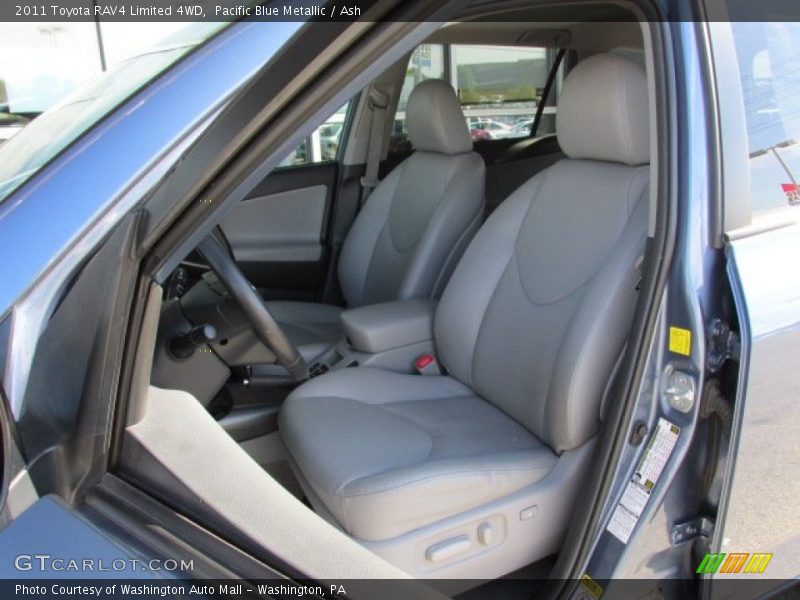 Pacific Blue Metallic / Ash 2011 Toyota RAV4 Limited 4WD