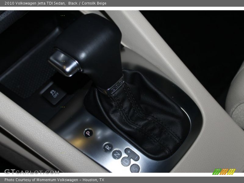 Black / Cornsilk Beige 2010 Volkswagen Jetta TDI Sedan