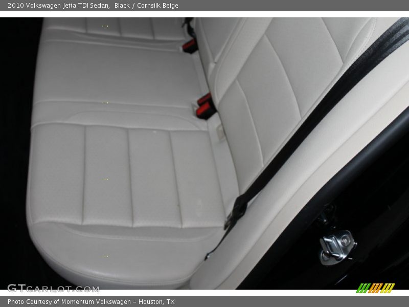 Black / Cornsilk Beige 2010 Volkswagen Jetta TDI Sedan