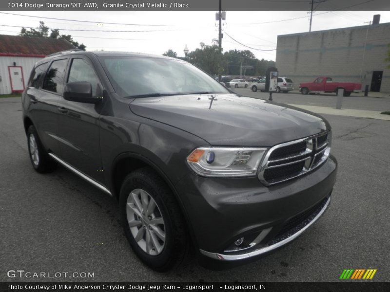 Granite Crystal Metallic / Black 2014 Dodge Durango SXT AWD