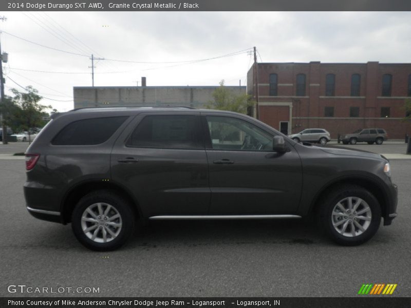 Granite Crystal Metallic / Black 2014 Dodge Durango SXT AWD