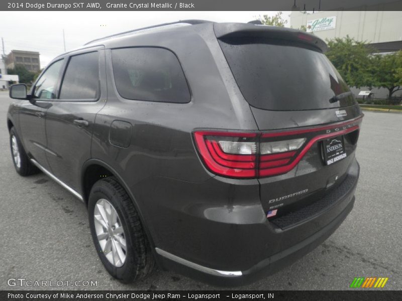 Granite Crystal Metallic / Black 2014 Dodge Durango SXT AWD