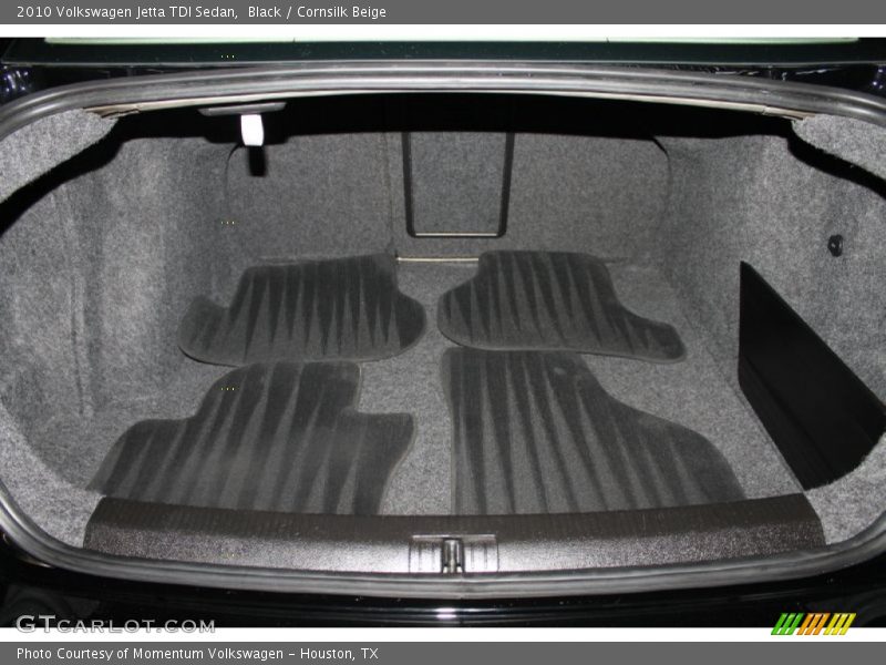 Black / Cornsilk Beige 2010 Volkswagen Jetta TDI Sedan