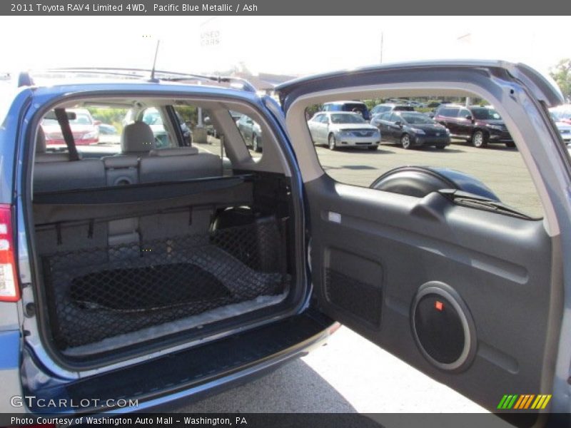 Pacific Blue Metallic / Ash 2011 Toyota RAV4 Limited 4WD