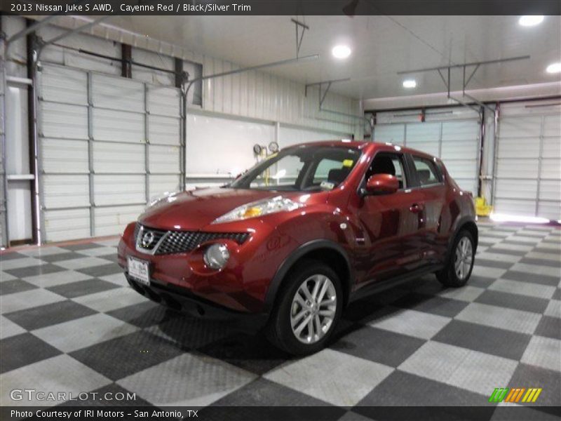 Cayenne Red / Black/Silver Trim 2013 Nissan Juke S AWD