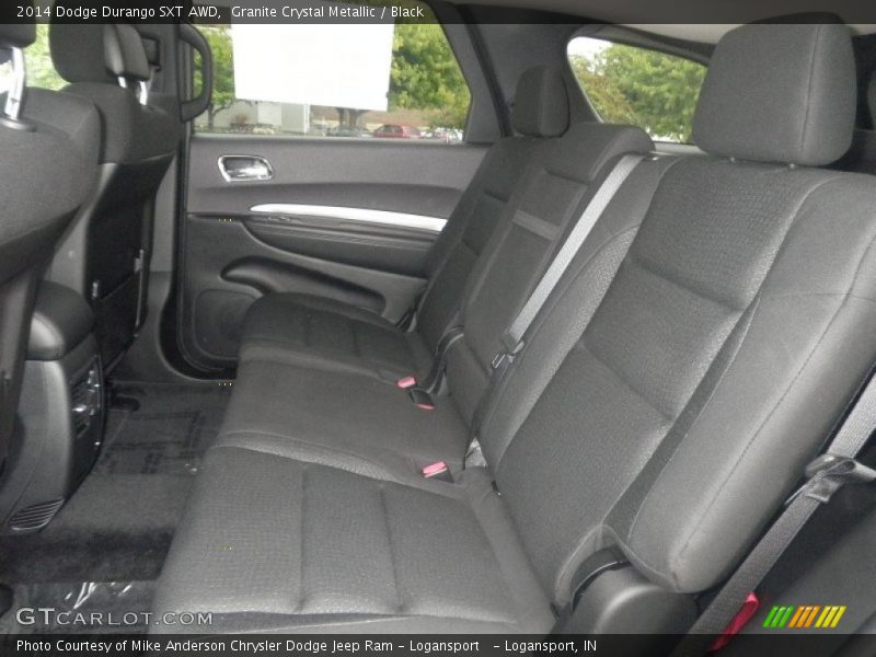 Rear Seat of 2014 Durango SXT AWD
