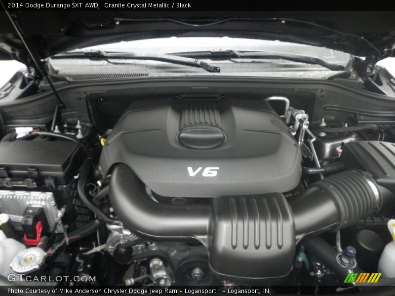  2014 Durango SXT AWD Engine - 3.6 Liter DOHC 24-Valve VVT Pentastar V6