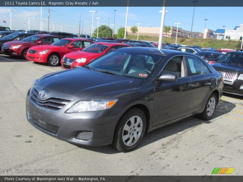 Magnetic Gray Metallic / Ash 2011 Toyota Camry LE