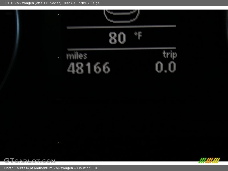 Black / Cornsilk Beige 2010 Volkswagen Jetta TDI Sedan