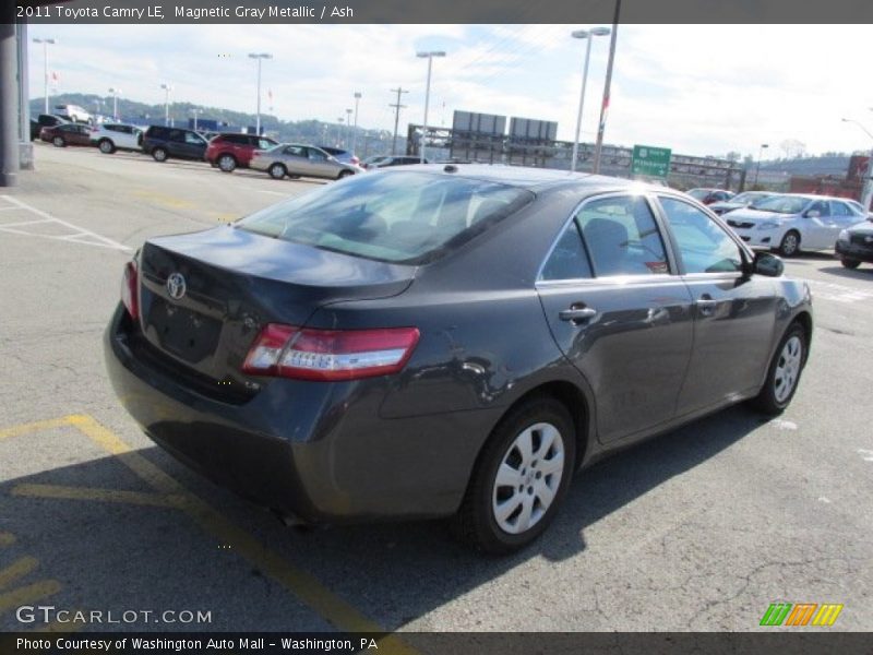 Magnetic Gray Metallic / Ash 2011 Toyota Camry LE