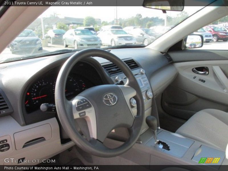 Magnetic Gray Metallic / Ash 2011 Toyota Camry LE