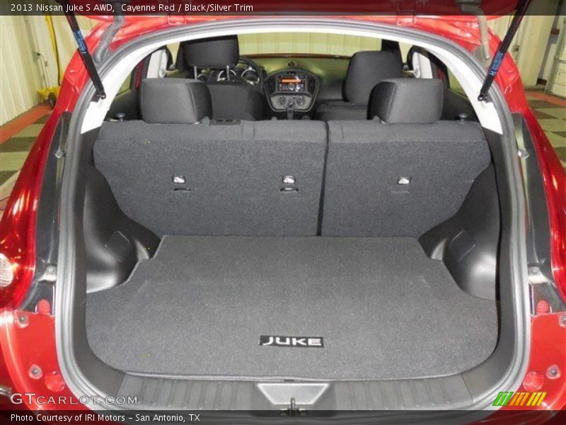 Cayenne Red / Black/Silver Trim 2013 Nissan Juke S AWD