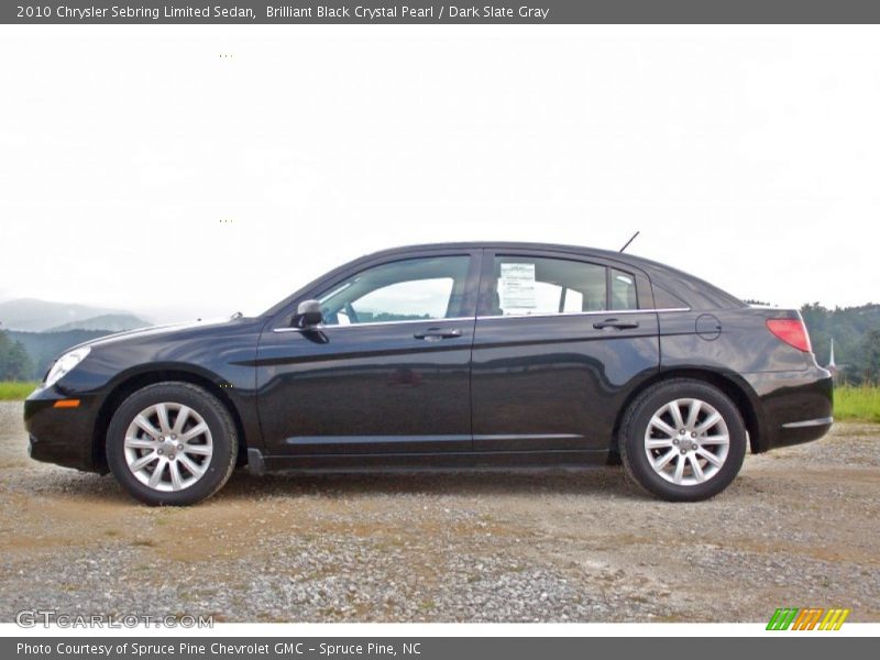  2010 Sebring Limited Sedan Brilliant Black Crystal Pearl