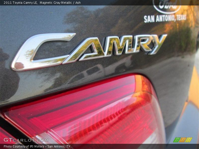 Magnetic Gray Metallic / Ash 2011 Toyota Camry LE