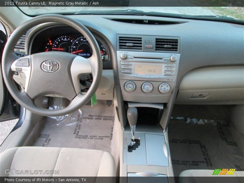 Magnetic Gray Metallic / Ash 2011 Toyota Camry LE