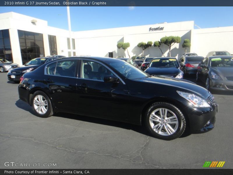 Obsidian Black / Graphite 2010 Infiniti G 37 Journey Sedan