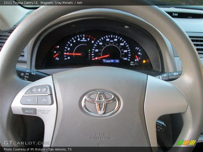Magnetic Gray Metallic / Ash 2011 Toyota Camry LE