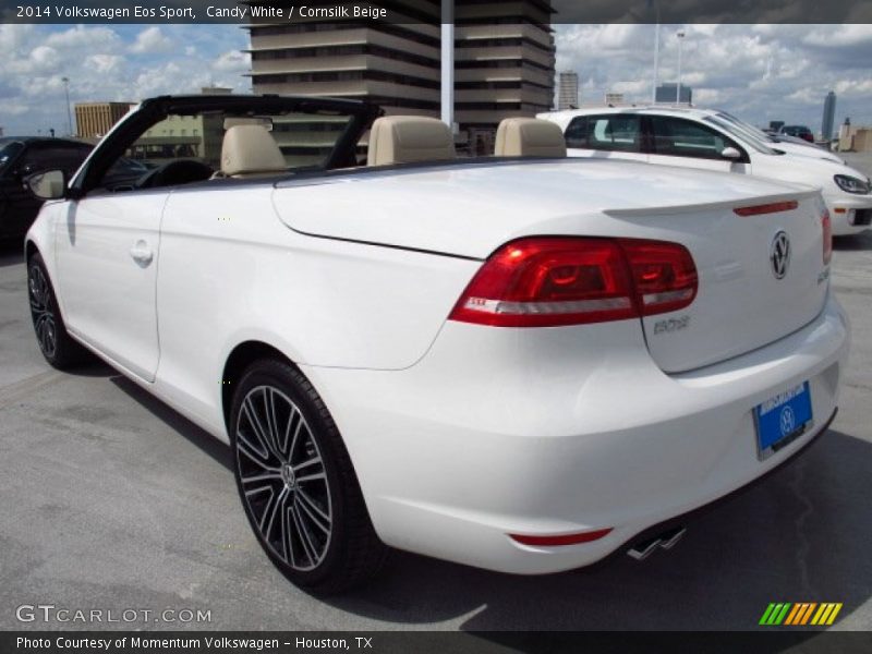 Candy White / Cornsilk Beige 2014 Volkswagen Eos Sport