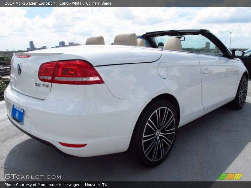 Candy White / Cornsilk Beige 2014 Volkswagen Eos Sport
